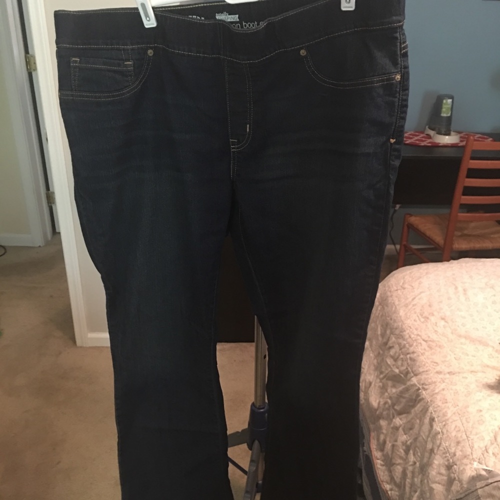 Pull on jeans